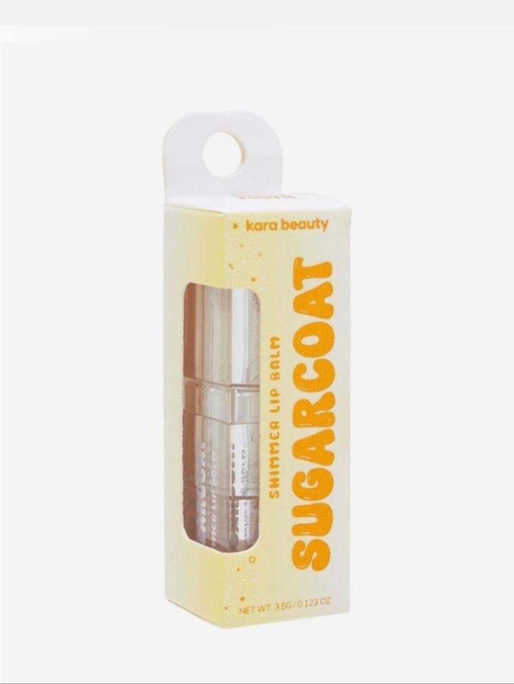 Kara Beauty Sugarcoat Shimmer Lip Balm, NIP